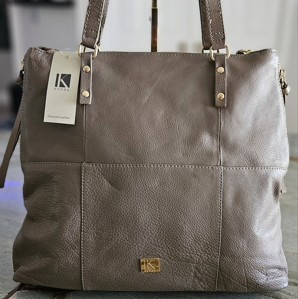 Kooba Taupe Leather Women's Bag NWT